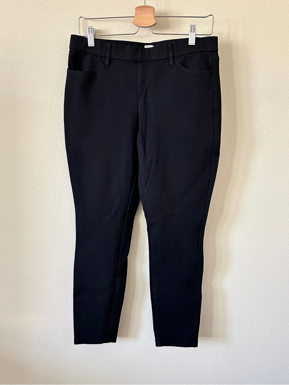 J. Crew Black Ponte Ankle Pants Size 8
